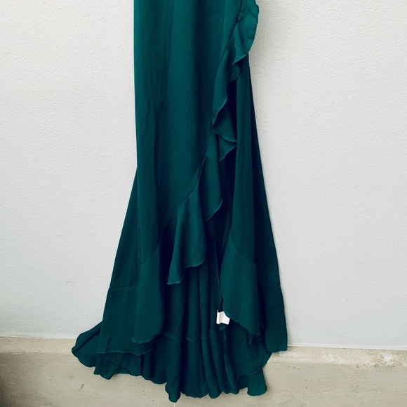 Shien crisscross ruffled asymmetrical dress - Picture 7 of 7